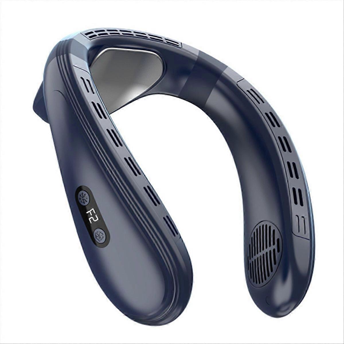 Neck Air Conditioner Rechargeable Refrigeration Bladeless Fan