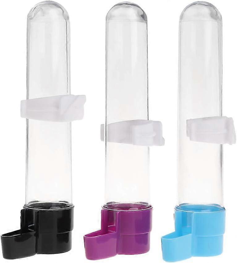 Bird Water Dispenser and Automatic Bird Feeder with SpillProof Hanging Design for Parrot Cage