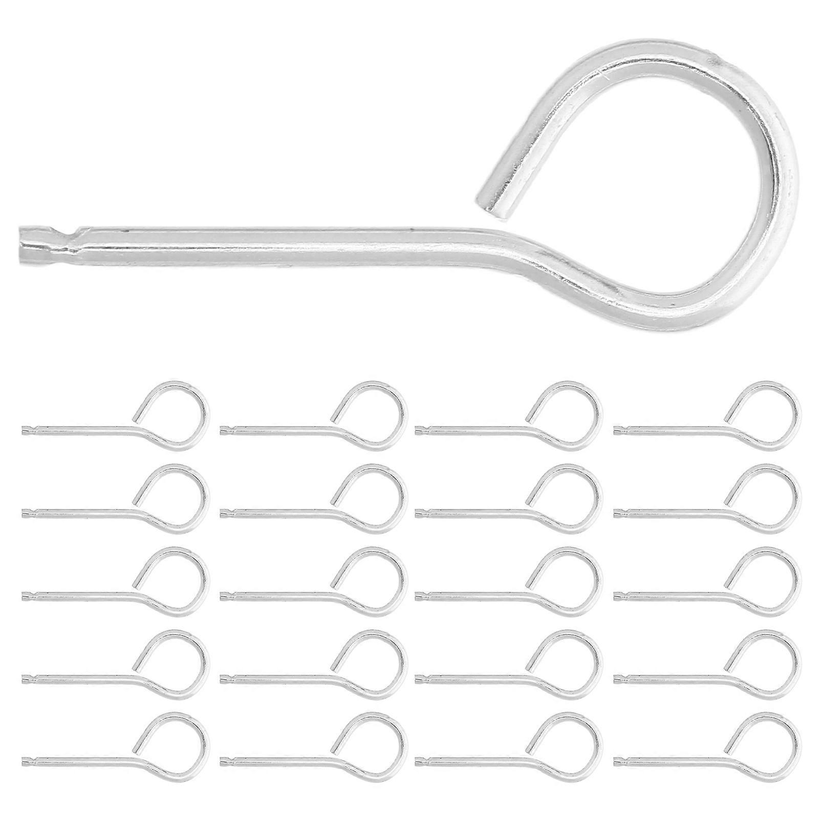 Fire Extinguisher Lock Pin Pull Pin Stainless Steel Replacement 100Pcs Pack