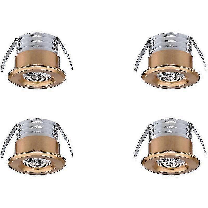 Recessed Light Set for Mini Hatchback, 4 LED Spotlights 3W Warm White