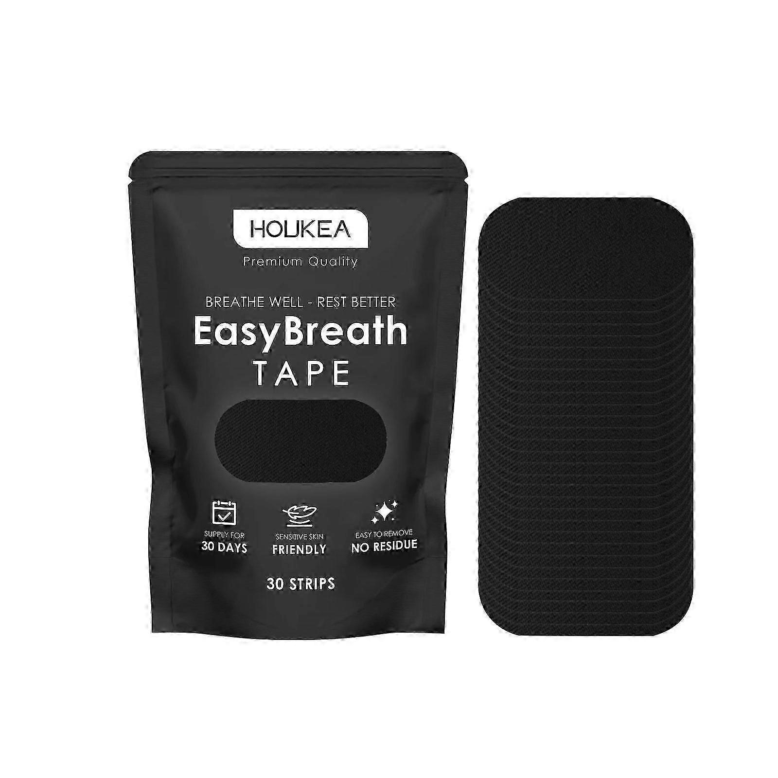 Night Sleep Patch - Reduce Snoring & Improve Breathing for Restful Sleep, Soothing Menthol & Mineral Oil Formula, 30 Pack for Better Nights Rest