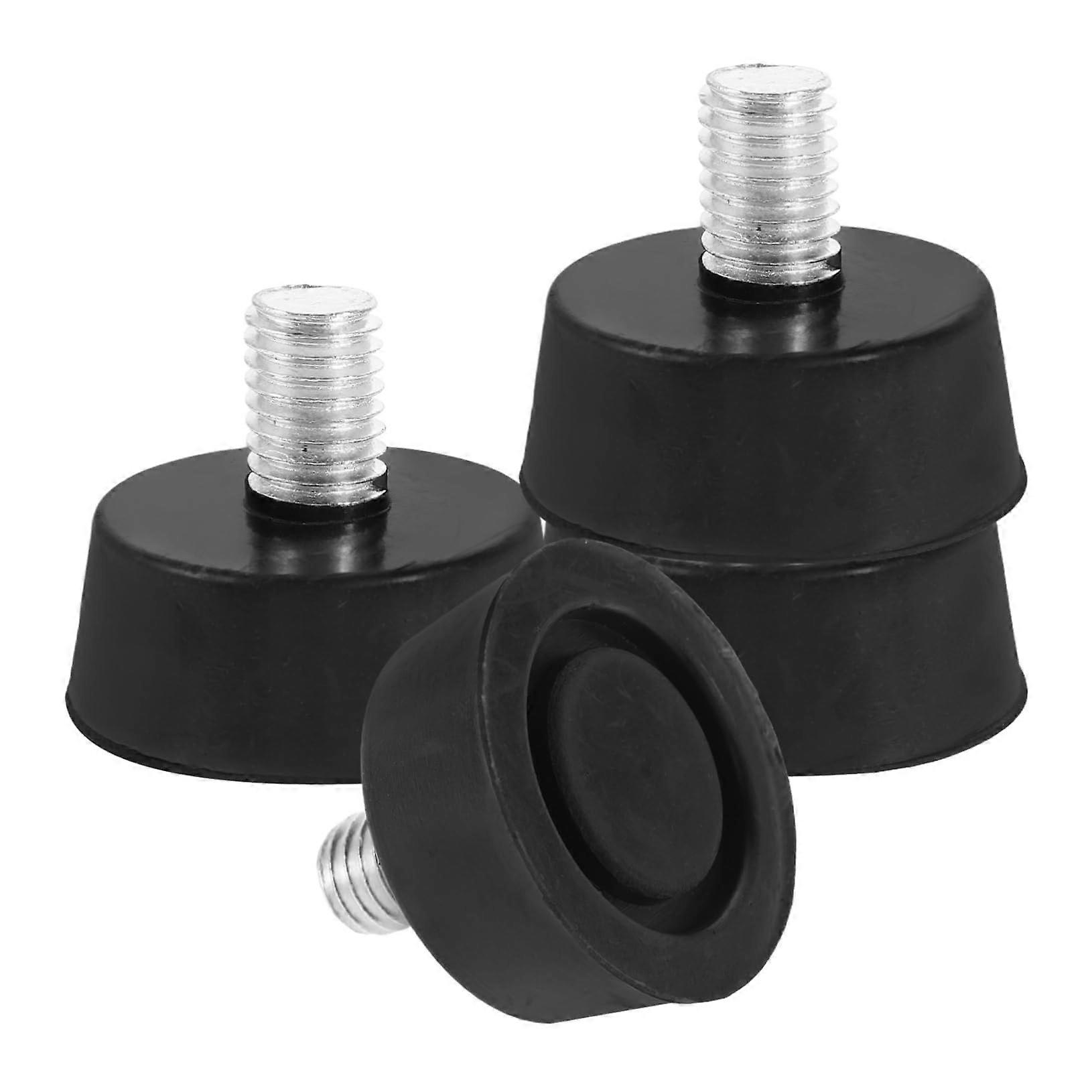 4pcs Adjustable Furniture Leveling Feet with Nonslip Rubber Base for Chairs Tables Cabinets