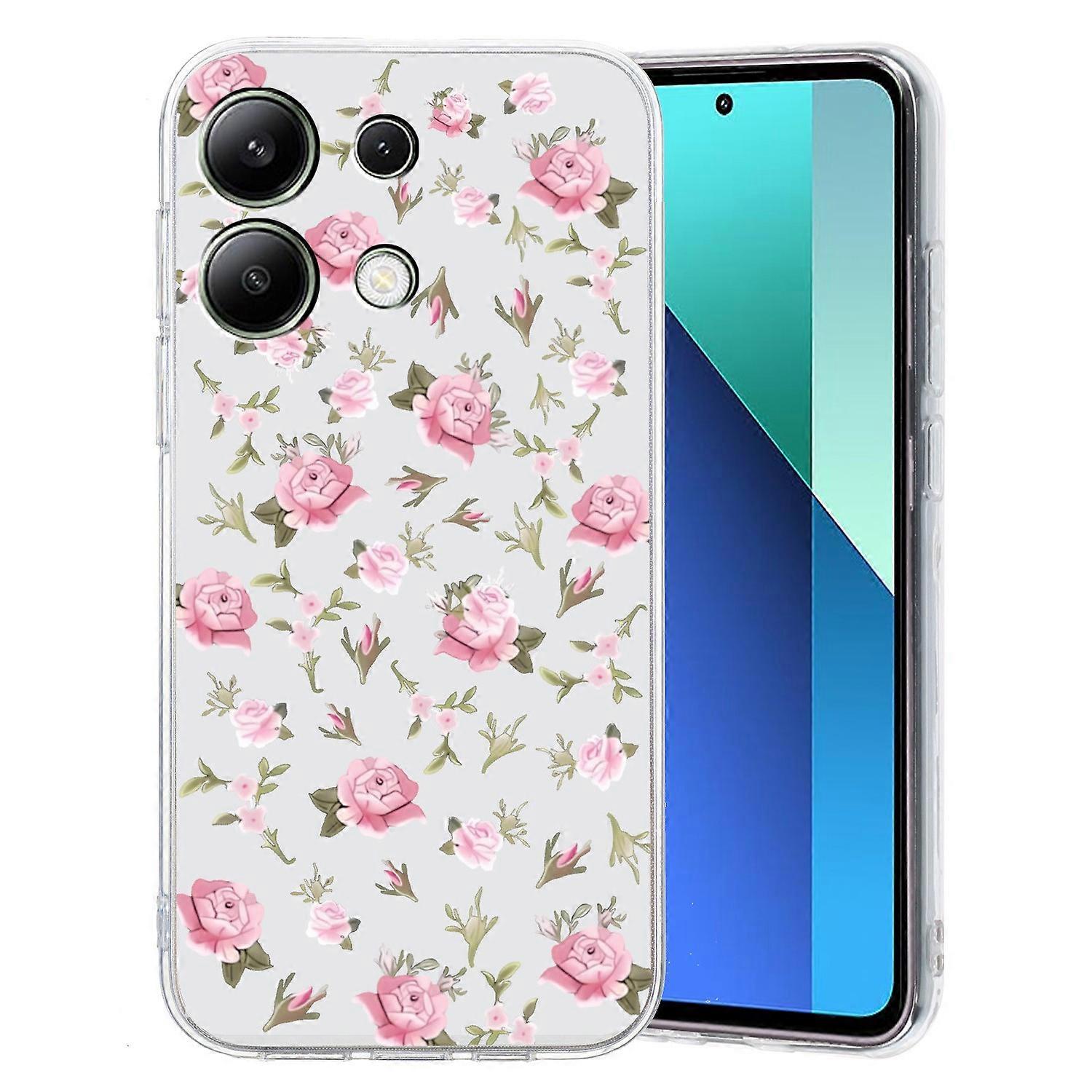 For Xiaomi Redmi Note 13 Pro 4G/Poco M6 Pro 4G TPU Phone Case Pattern Printing
