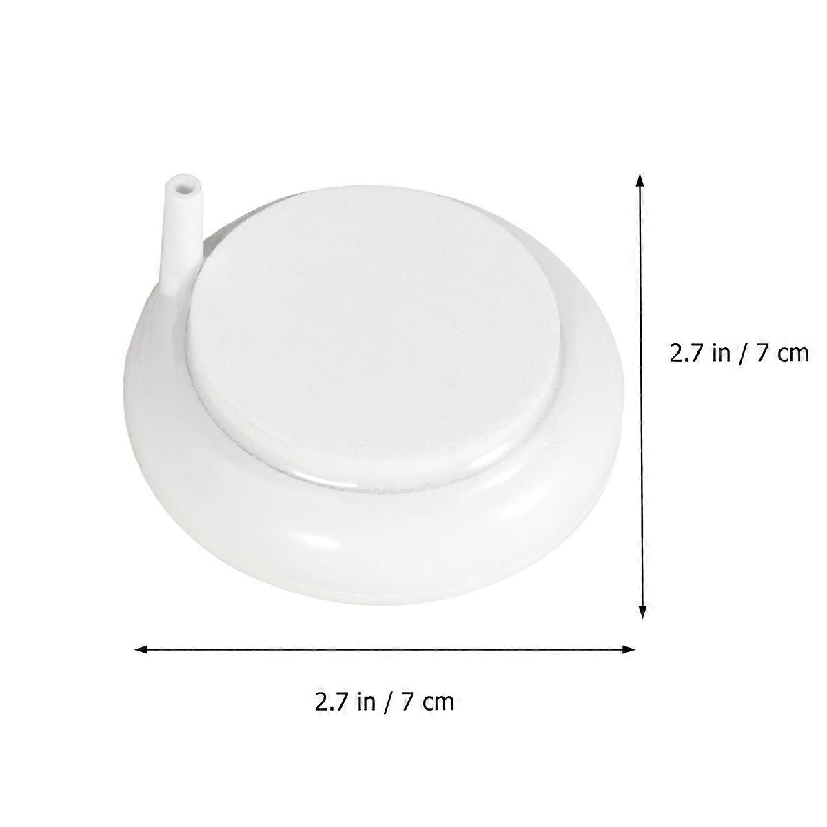 Bubble Stone Ceramic Disc for Oxygen Pumping 50Mm Air Diffuser White