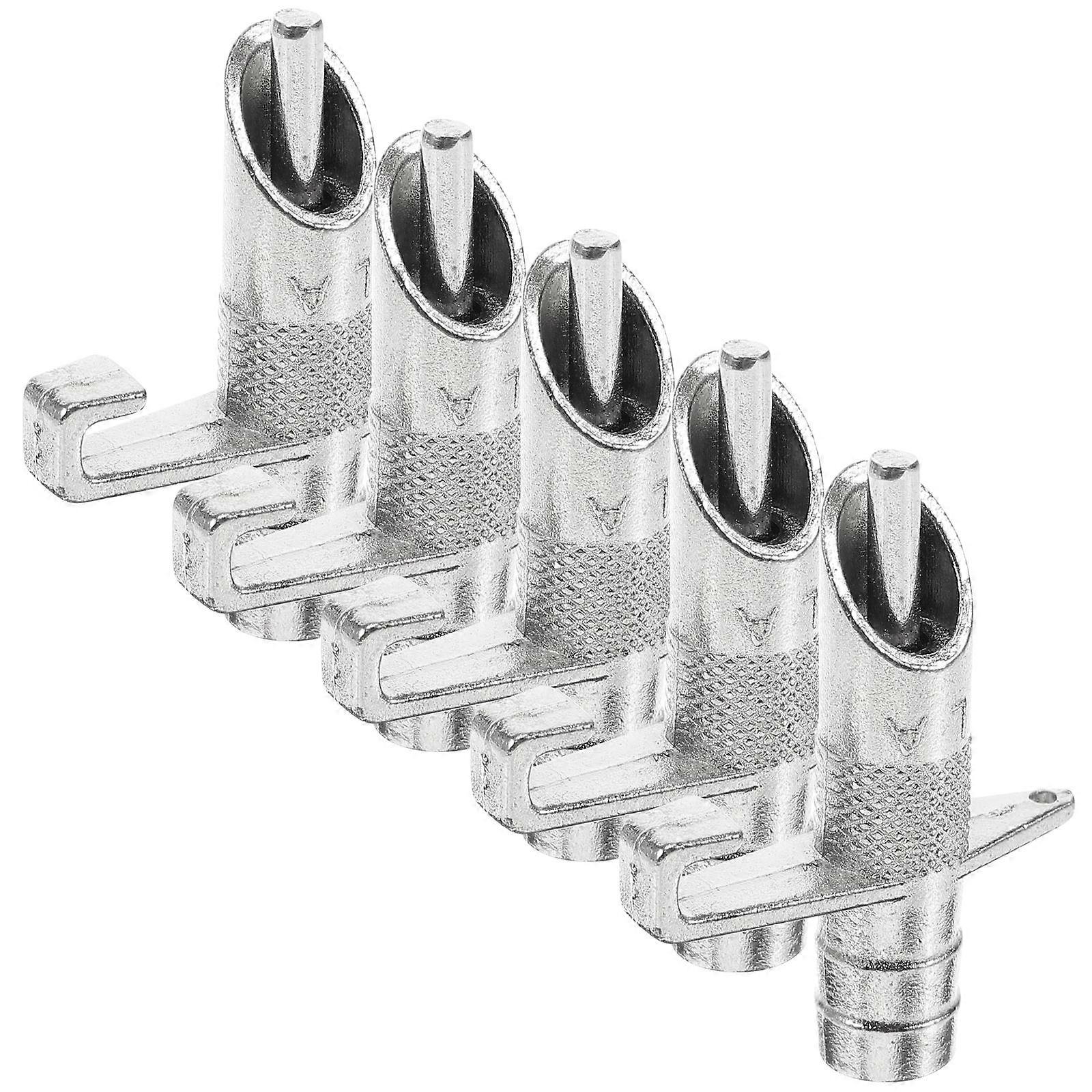 Stainless Steel Rabbit Waterer Nozzles Automatic Drinking 5Pcs Set
