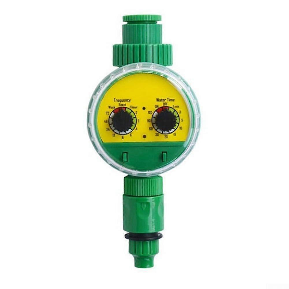 Weatherproof Garden Watering Timer with LCD Display and Precise Automatic Irrigation Cycles