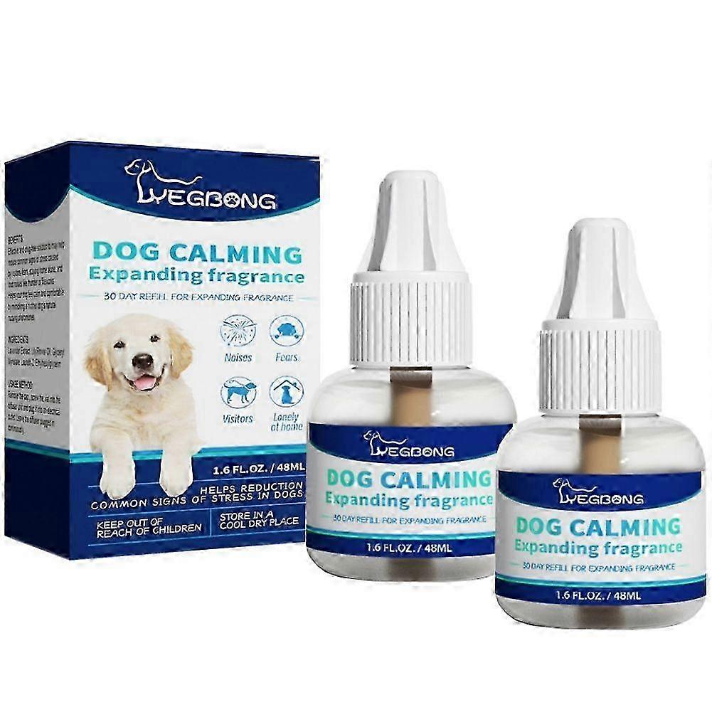 Dog Calming Pheromone Diffuser Refill Relieve Anxiety Stress Barking Chewing 26s