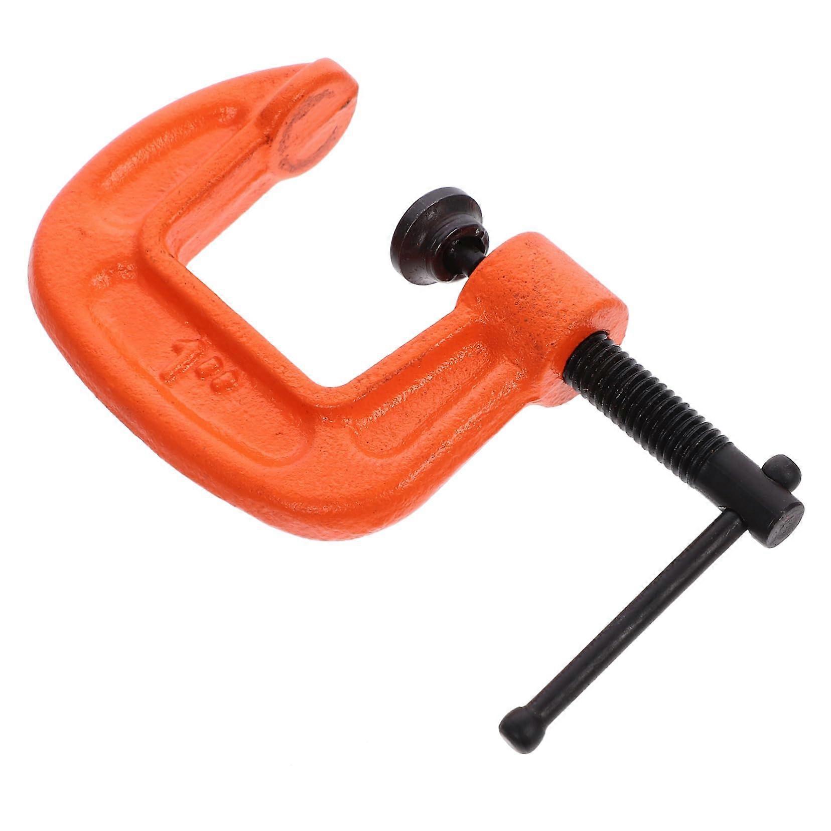 4pcs Adjustable Table Clamp Set with Secure Grip for Woodworking and Model Making