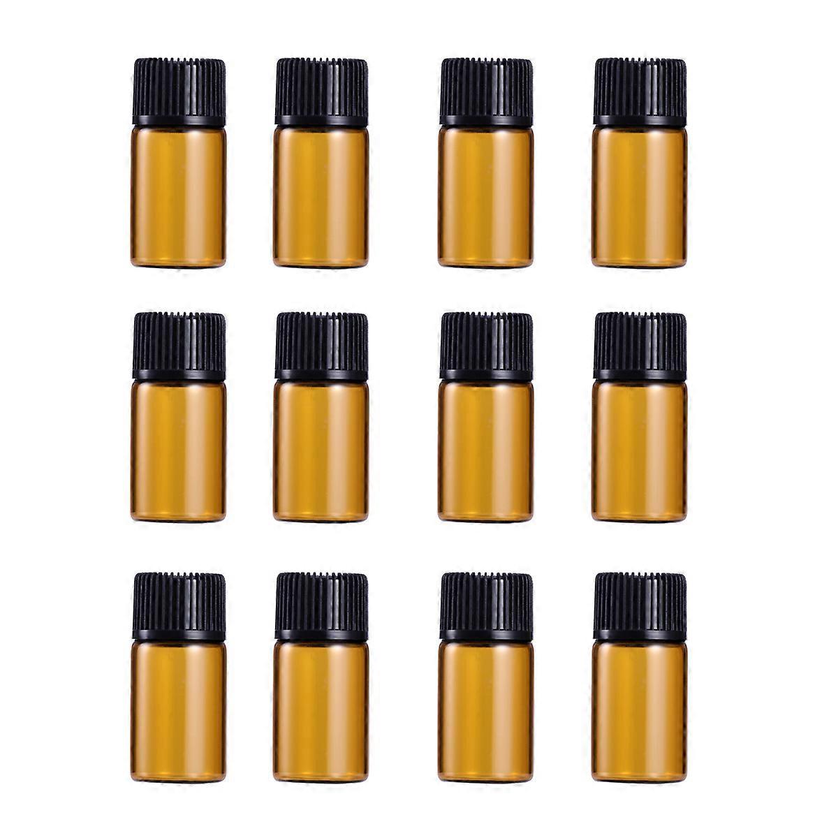 Glass Bottles for Essential Oil Storage with 30Pcs Set