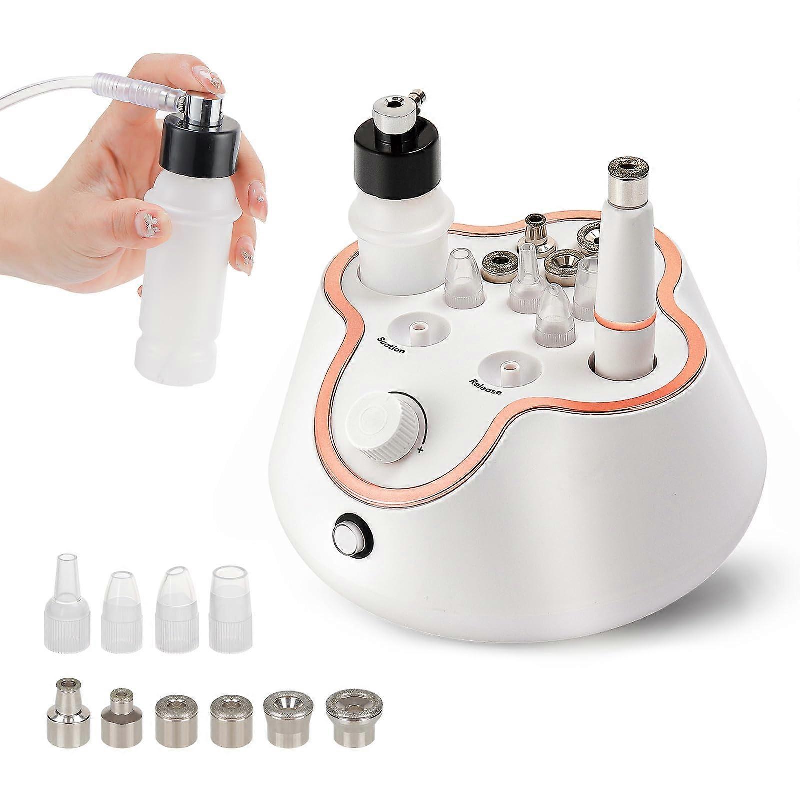 3 in 1 Diamond Microdermabrasion Machine with Adjustable Suction for Blackhead Removal and Deep Pore Cleansing