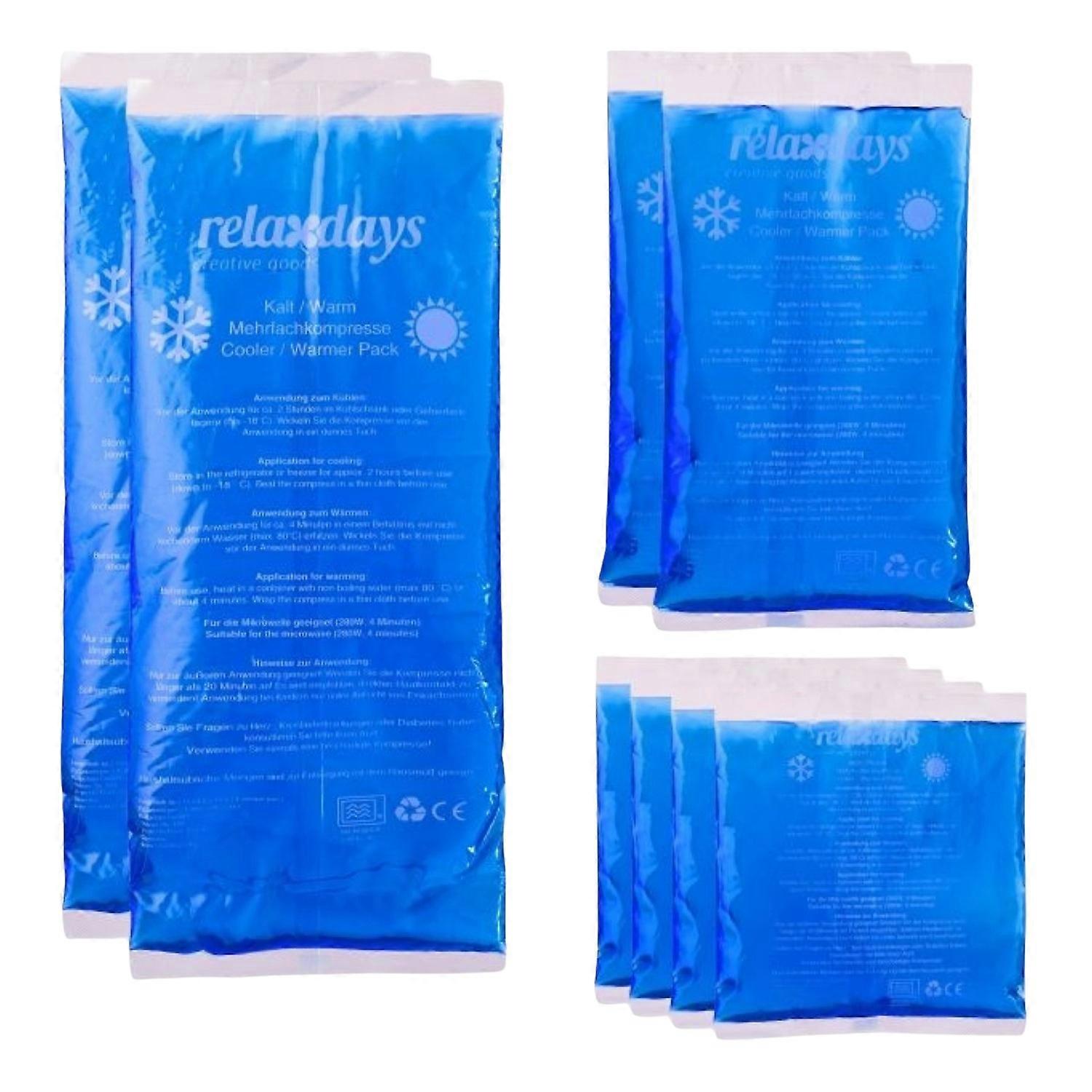 Kaltes Gel-Päckchen 8er-Set