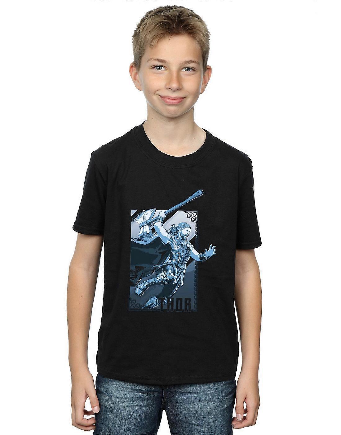Marvel Boys Thor Love And Thunder Attack T-Shirt