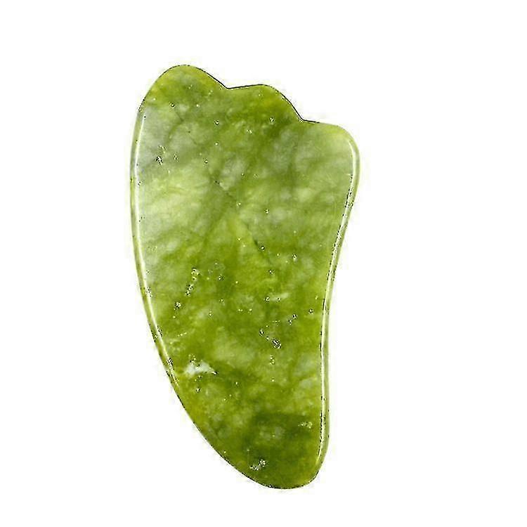 Gua Sha Massage Stone Jade Green