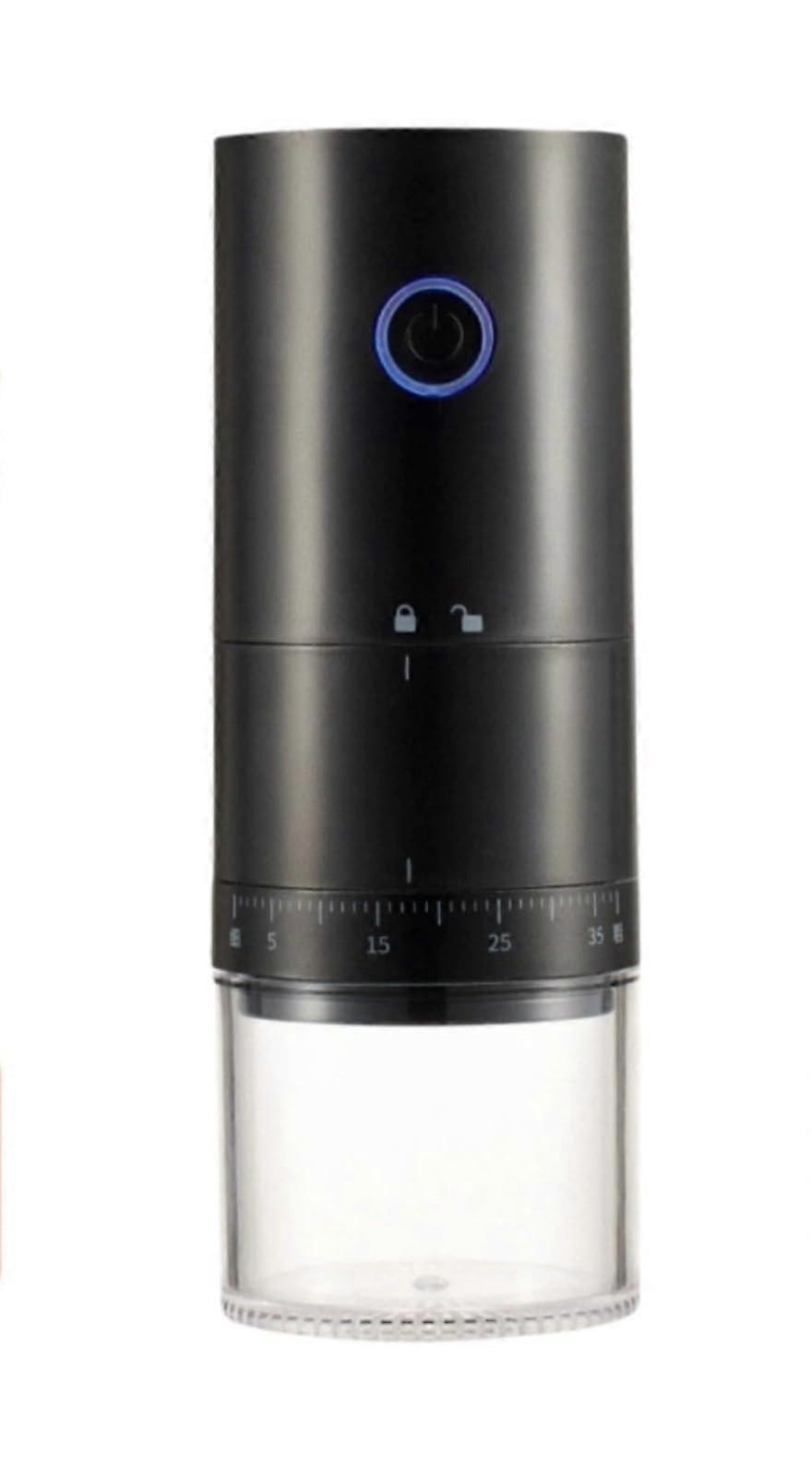 Wireless Portable Electric Coffee Grinder with Adjustable Grind Settings, Rechargeable Ceramic Burr