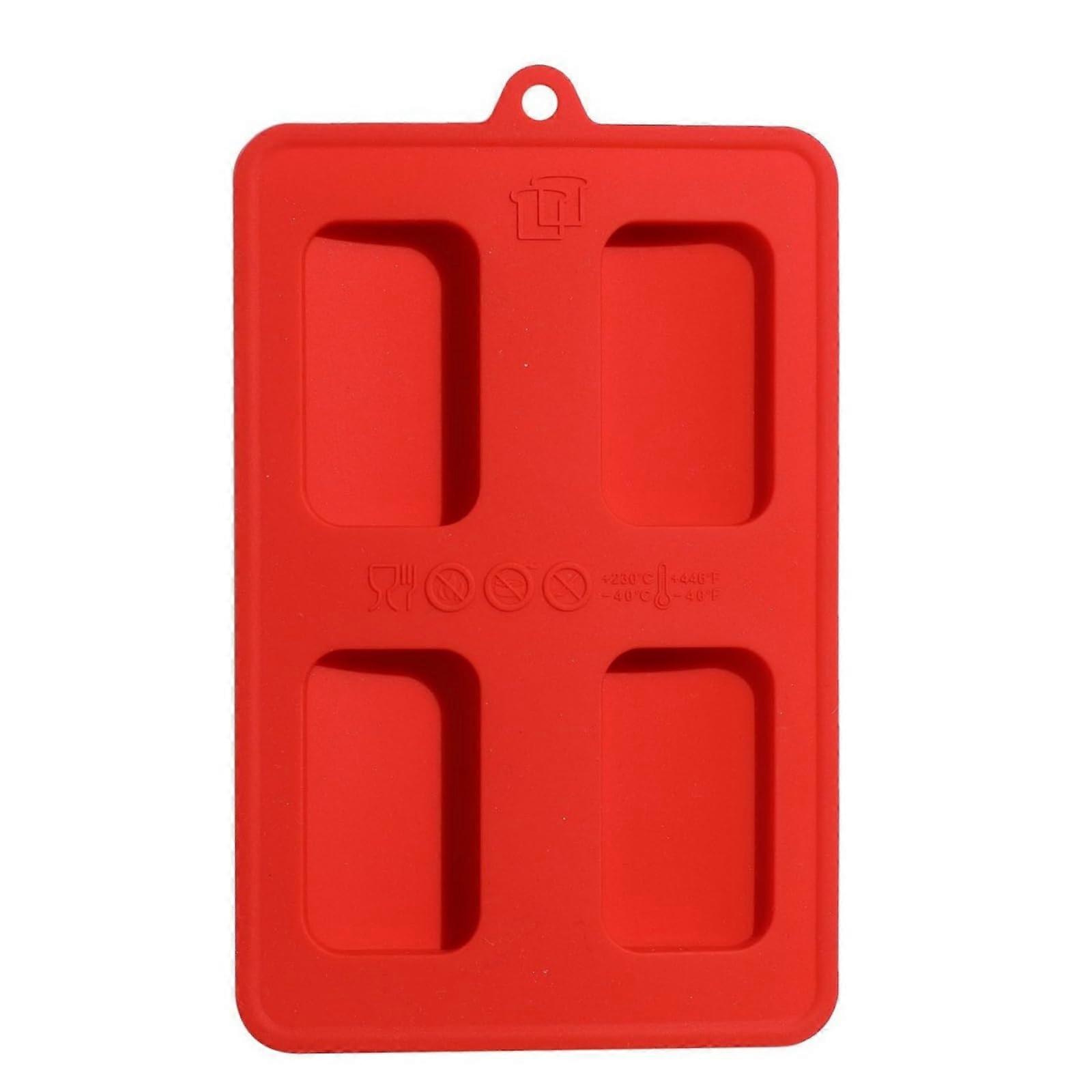Red Silicone Toaster Cover Lid Replacement Dustproof Easy Clean Fits Modern Kitchen Decor 2pcs