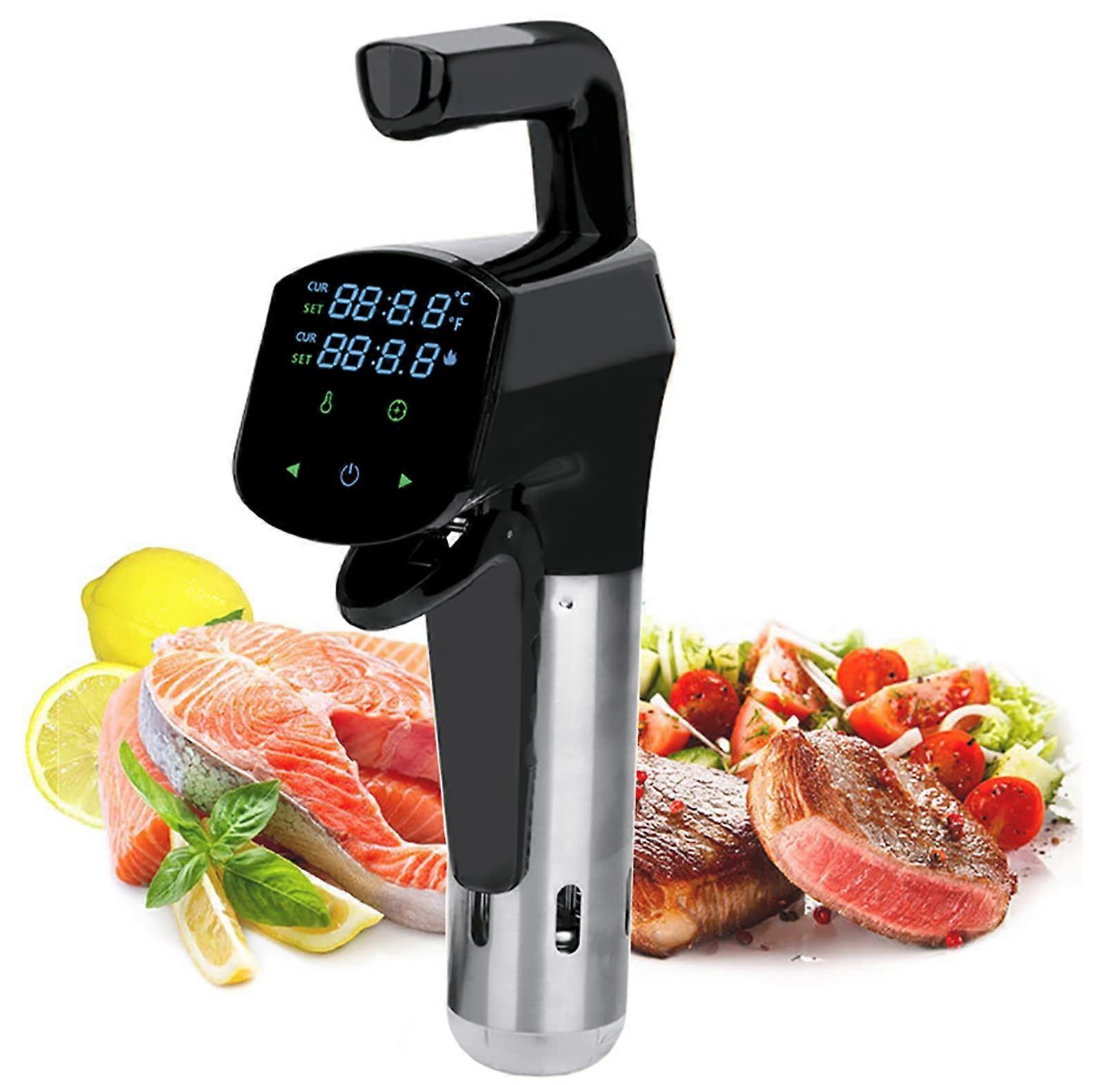 Sous Vide Cooker with Touch Screen, Accurate Temperature and Time Control, Low Noise for Home Cooking
