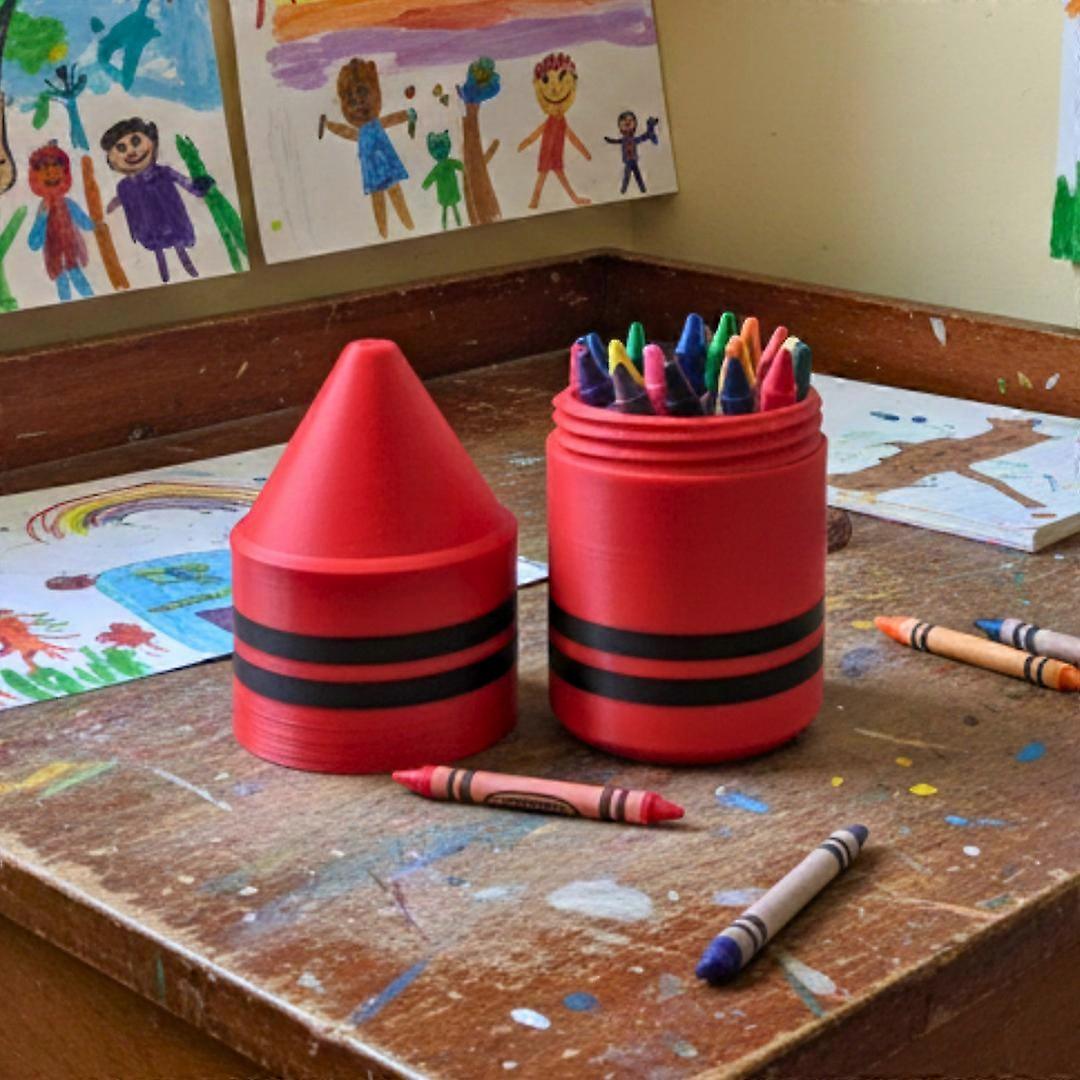 The Crayon Keeper | Crayon Container Case