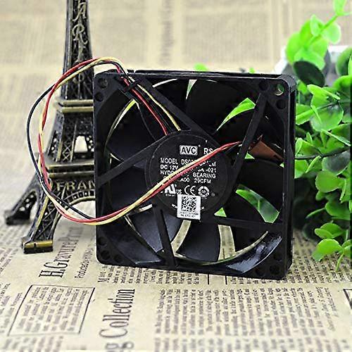 DC 12V Cooling Fan 80mm Hydraulic Bearing Speed Compact Computer Case Cooler 0.48A