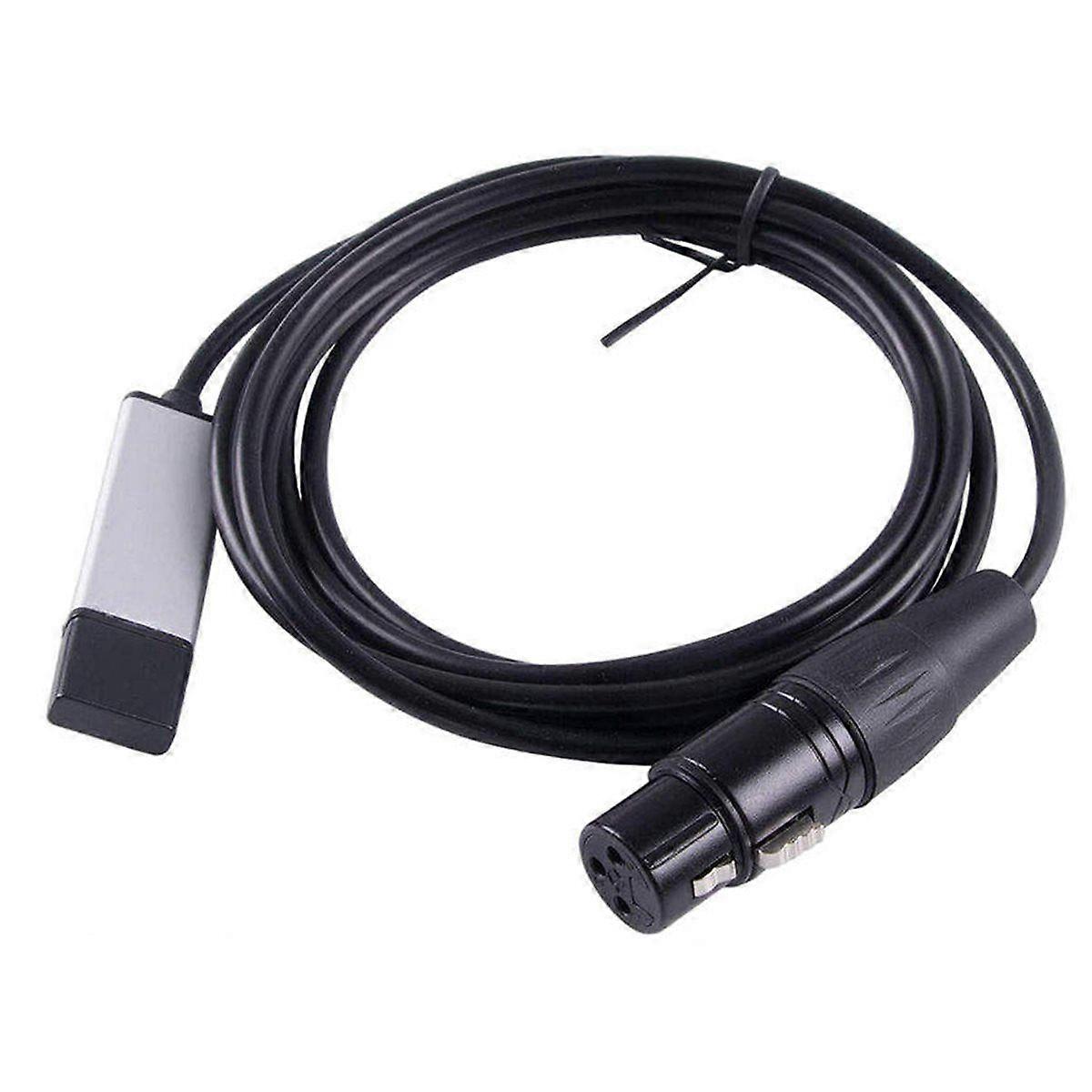 USB to DMX512 Interface Adapter Cable for Stage Lighting, for Multiple DMX512 Software, Converter f