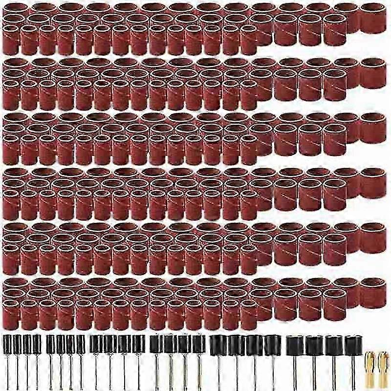 458Pcs Sanding Drums Kit Grinding Tool for Drum Polishing Machine