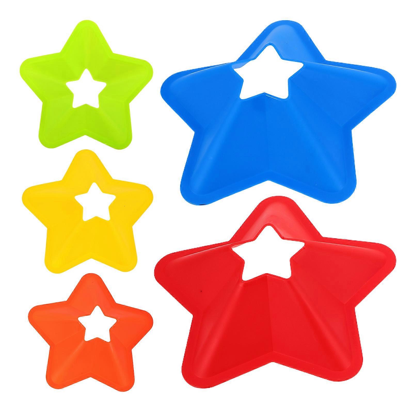 Soccer Markers Soccer Training Discs for Training Use 5Pcs Pe