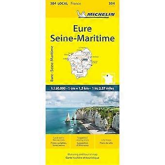 Eure Seine-Maritime - Michelin Paikalliskartta 304: Kartta