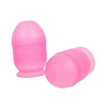 2Pcs Hair Color Mixing Bowls with Scale NoMess Design for Salon and Home Hair Dye Coloring