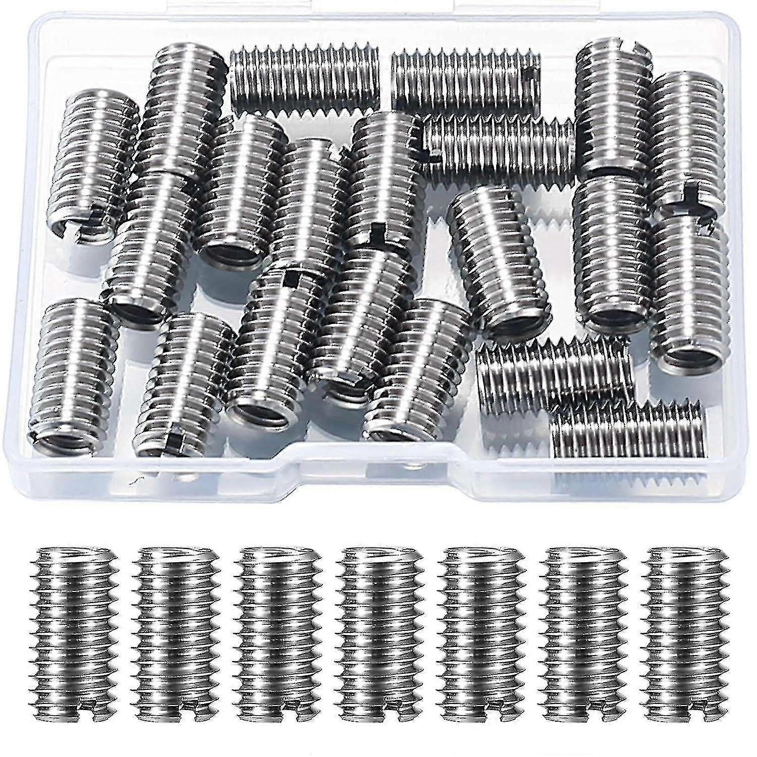 20 Pcs Thread Inserts Kit - M8 To M6 Thread Reducer