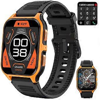 Smart Watch for Men 1.83 Inch Outdoor Sports Smartwatch with Call and Health Tracking for iPhone Android