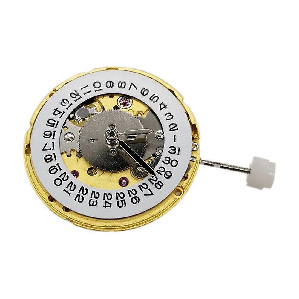 2836 Automatic GMT Watch Movement 4Hand 3 O'Clock Date Precision SelfWinding Replacement
