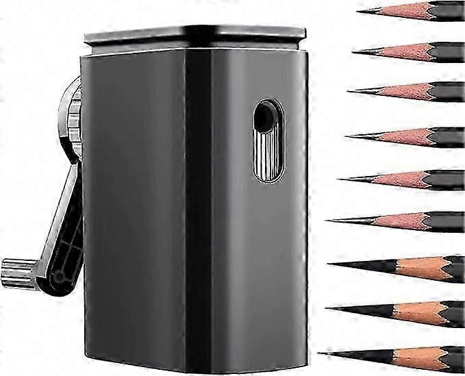 Adjustable Professional Pencil Sharpener, 9-Step Tip Control for Artists, Students, Office & School Use