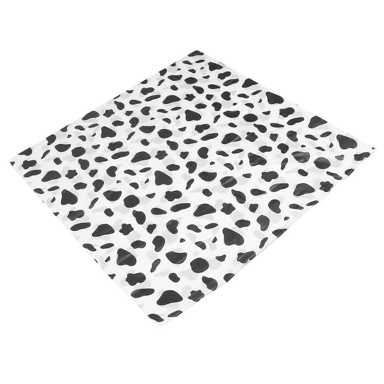 Cow Pattern Disposable Tablecloth Printed Table Covers for Party Use 2Sets