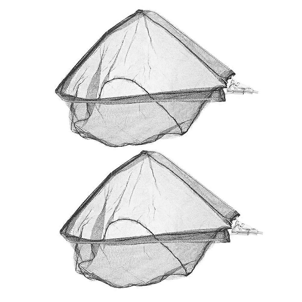 Fishing Landing Net Foldable Triangular Net for Freshwater 6Pcs