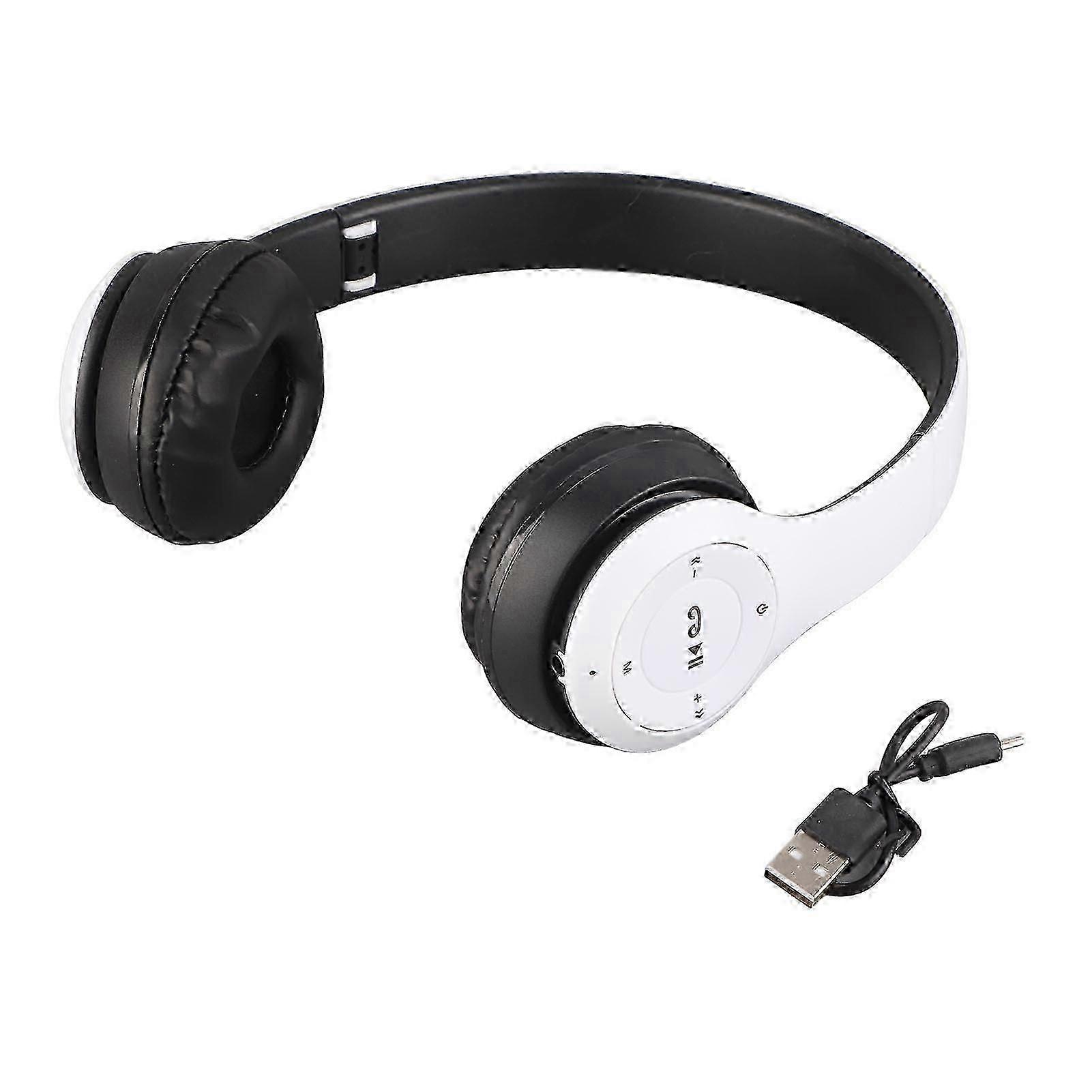 P47 Bluetooth Headset, Multifunctional, Foldable, Noise-Canceling