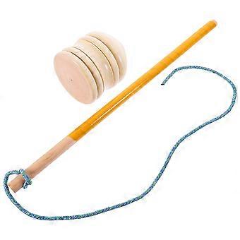 Kinderspieltisch aus Holz, beige