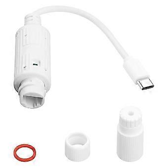 POE to USB C Power Converter,Ethernet to Type C 5V 2.4A 12W Charging Adapter for Security Cameras