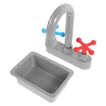 Kitchen Toy Sink and Faucet Set for Pretend Play 1Set Kids Role Play Toy