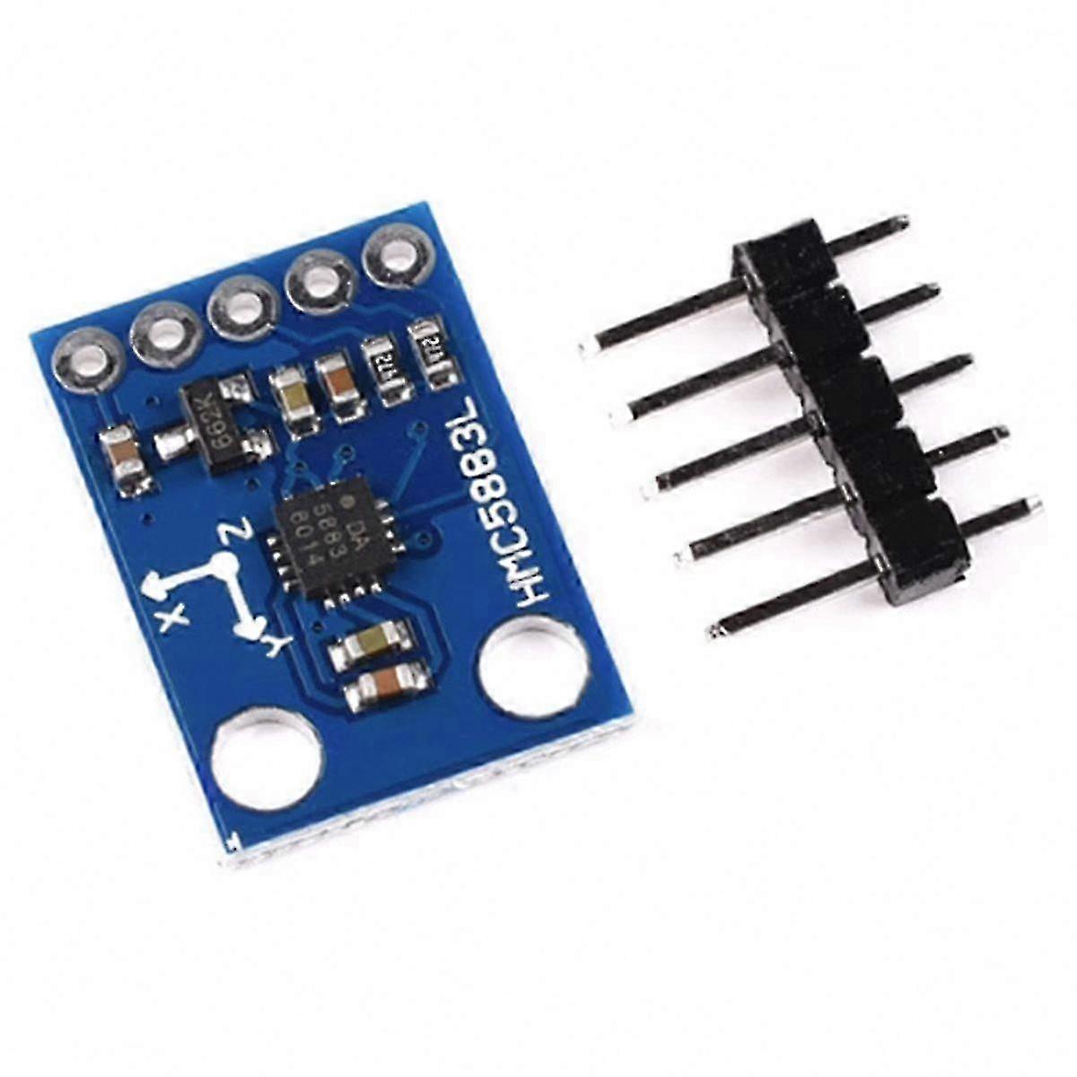 Triple Axis Compass Magnetometer Sensor Module 3V-5V for Magnetic Field Detection