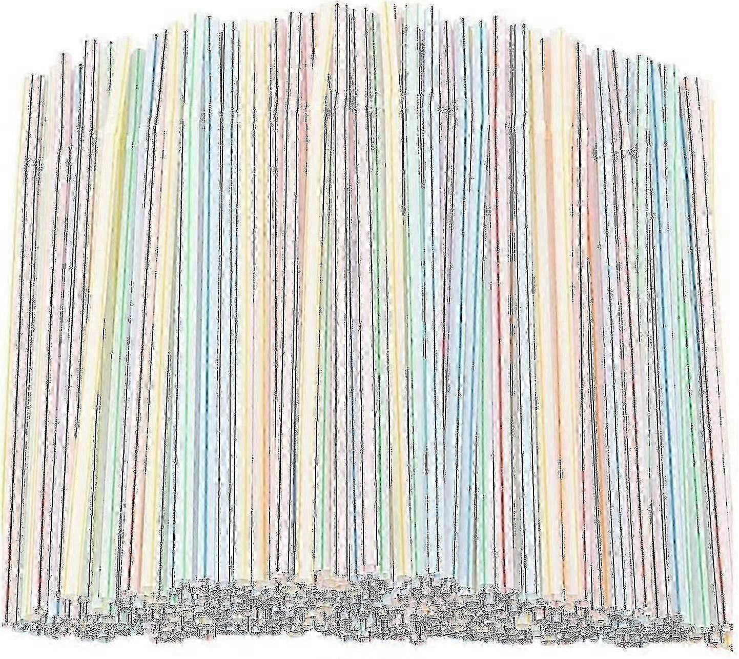 Plastic Drinking Straws Disposable Plastic Straws compatible with Daily Use
