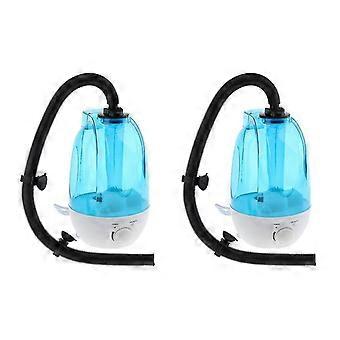 2pcs Reptile Humidifier Fogger Ideal for Reptiles Amphibians and Herbs