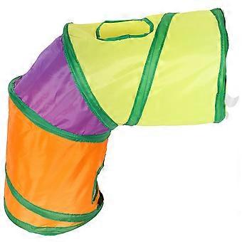Kattentunnel in diverse kleuren, opvouwbaar speelgoed voor binnenkatten.