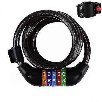 Children's Security Bicycle Lock, Colourful Combination Lock