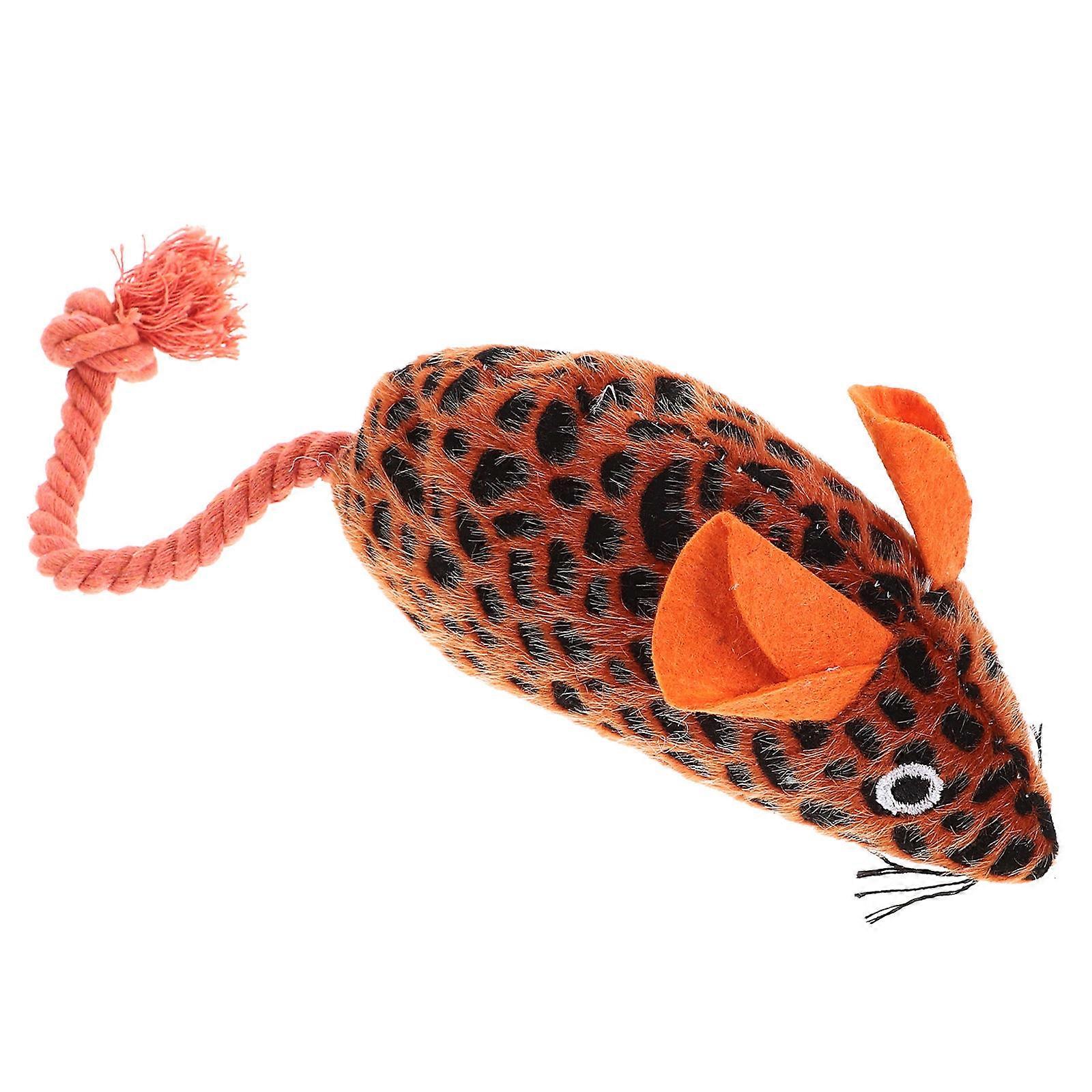 Cat Mouse Toy Plush Mouse for Cat Teasing 2Pcs Soft Material