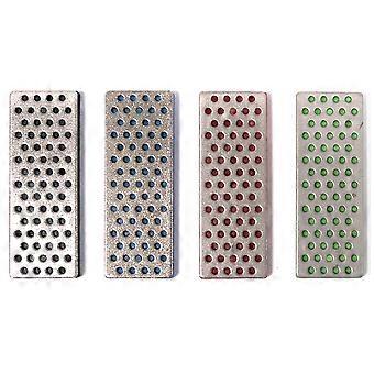 4pcs Snowboard Ski Edge Bevel Tuning Ski Wax Kit File 240/360/500/1000 Grit File Edge Polishing Tools Skis Accessories