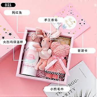 Birthday Gifts for Women, Pamper Gifts for Women Pink Self Care Pamper Set Birthday Presents for Her Mum Daughter Girlfriend Friends Bestie23*21.5*9.5