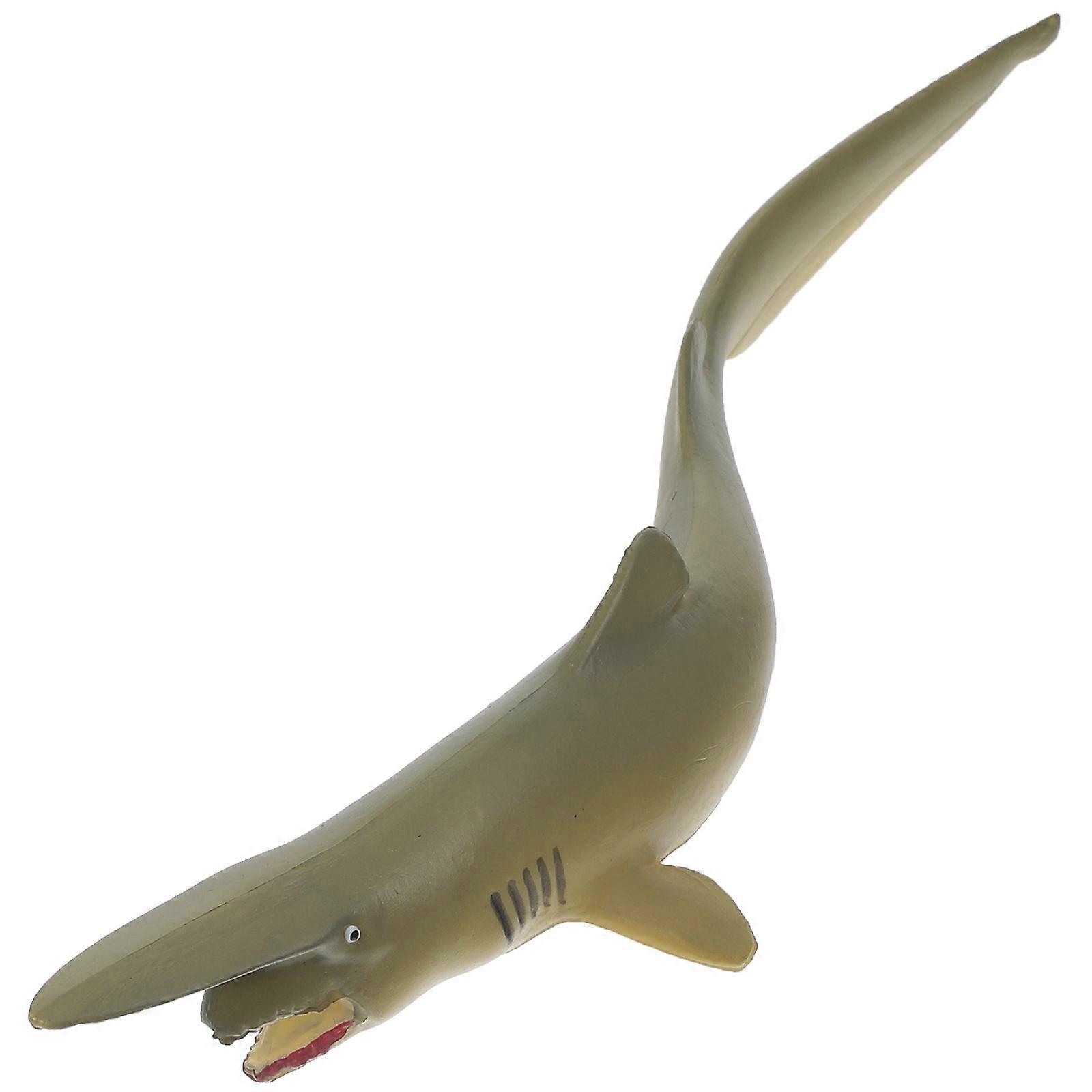Simulation Goblin Shark Model for Decoration Use with Plastic
