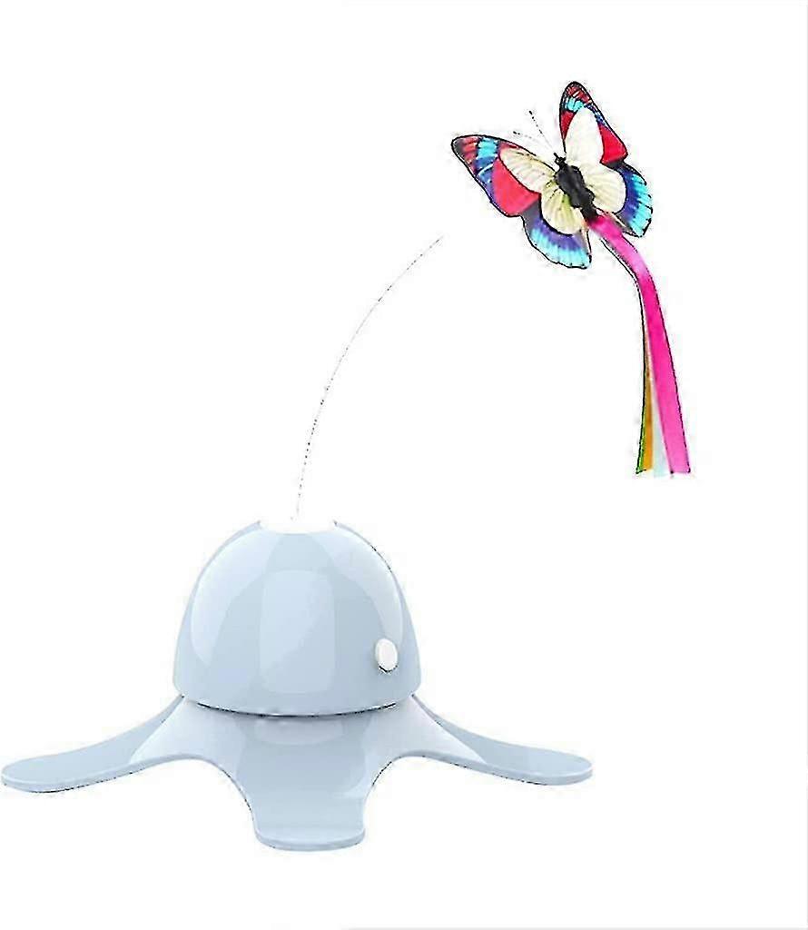 Fun Electric Cat Exercise Toy 360 Rotating Flying Cat Automatic Interactive Pet Toy