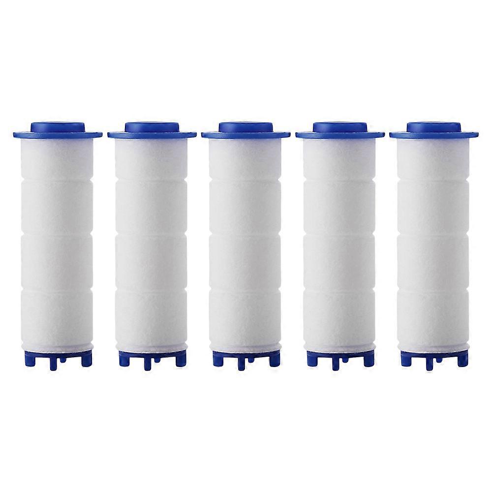 Filter Filter Elements for Shower Head Replacement 5Pcs White Cotton