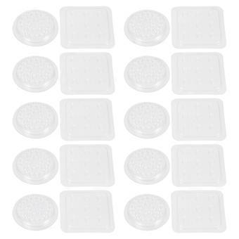 Eyelash Glue Holder Grafting Eyelash Glue Container with 40Pcs for Home