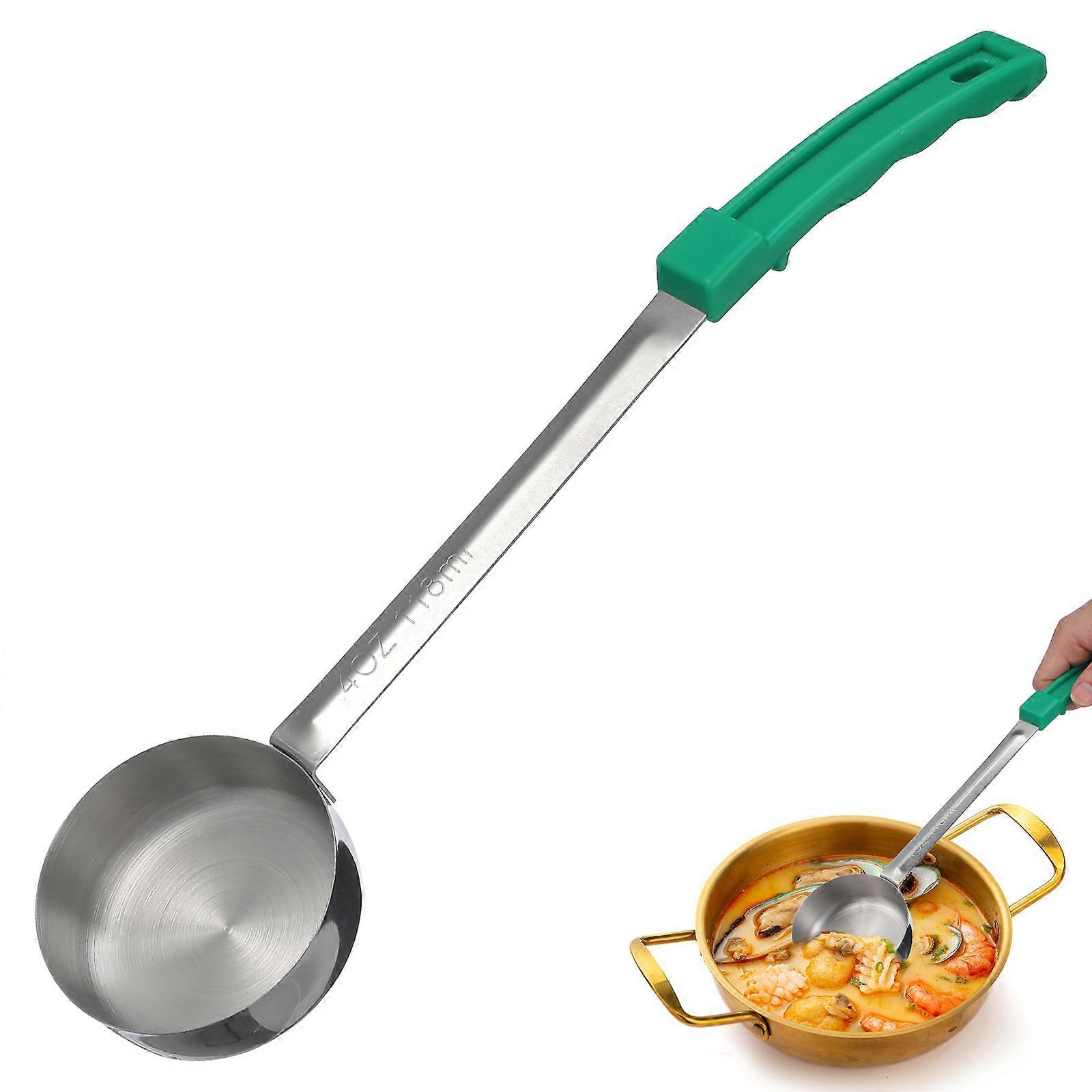 Long Portion Control Serving Spoon Premium Portion Ladle Durable Portion Ladle
